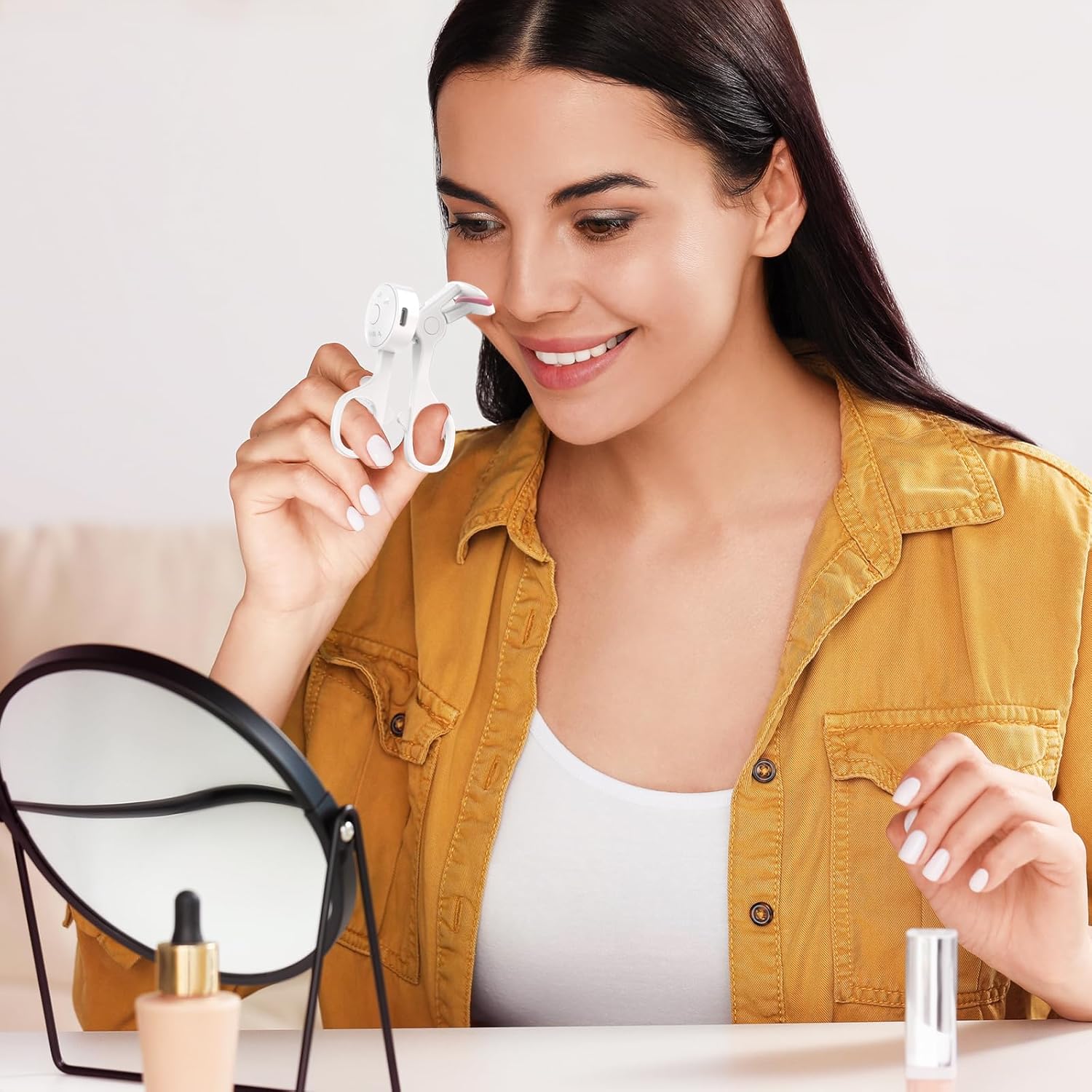 Smart Heated Eyelash Curler Eyelash Curler - SilkyBlink